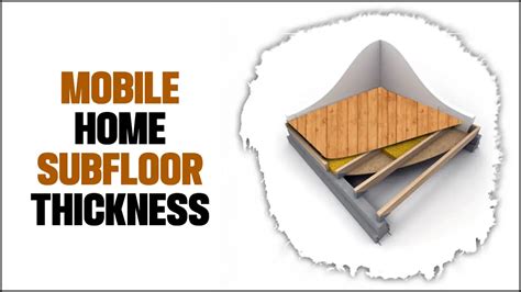 subfloor thickness chart